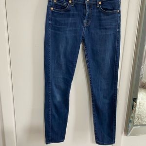7 For All Mankind The Cropped Skinny Jean